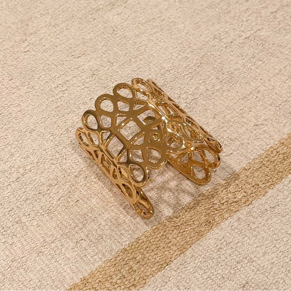 Tory Burch Gold Cuff Bracelet